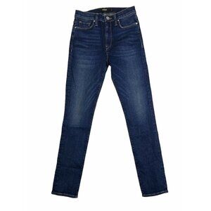 Hudson Barbara  Womens‎ Blue Denim Medium Wash Pock
